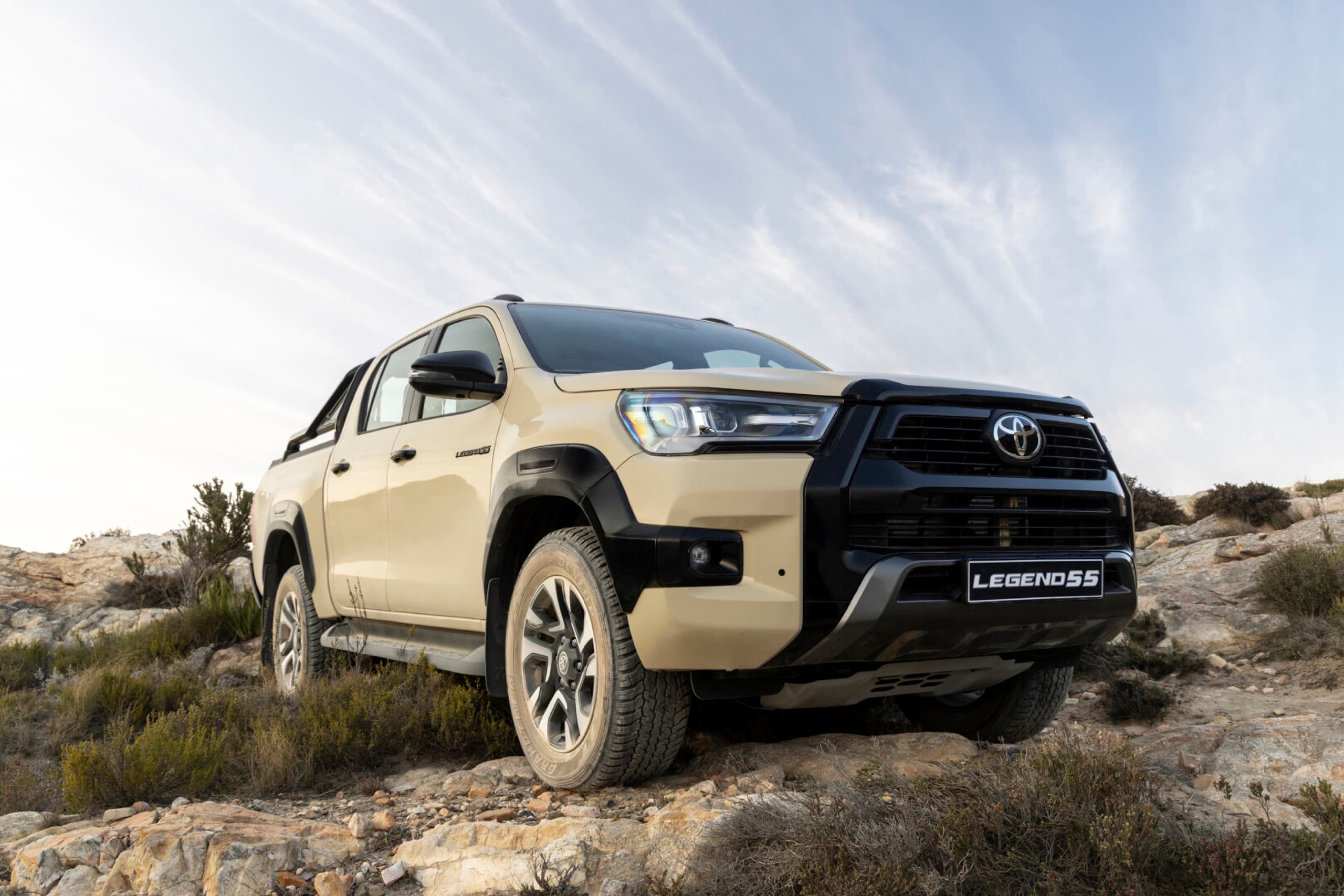 Toyota Land Cruiser in the Zululand hills