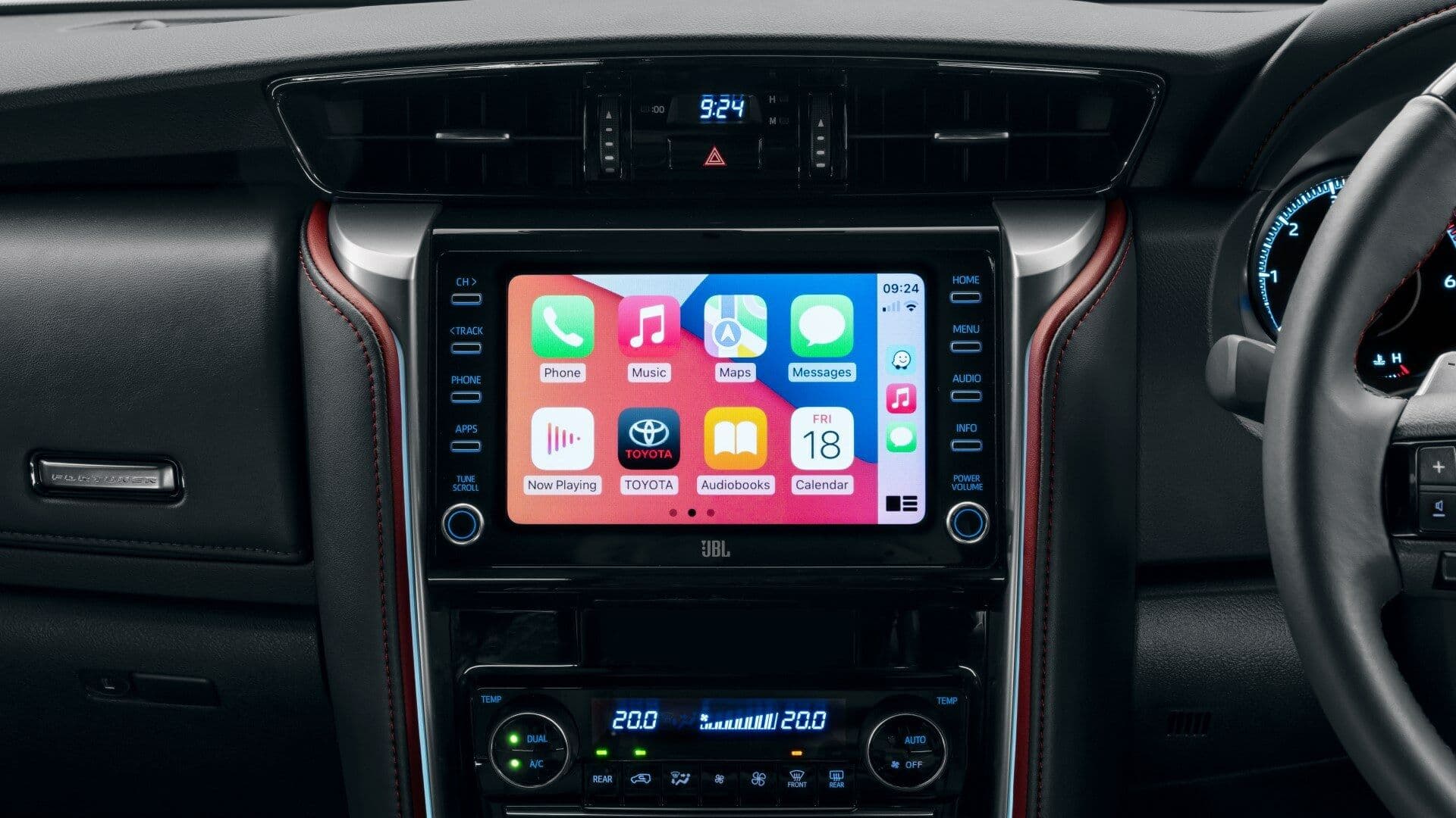 Fortuner centre console