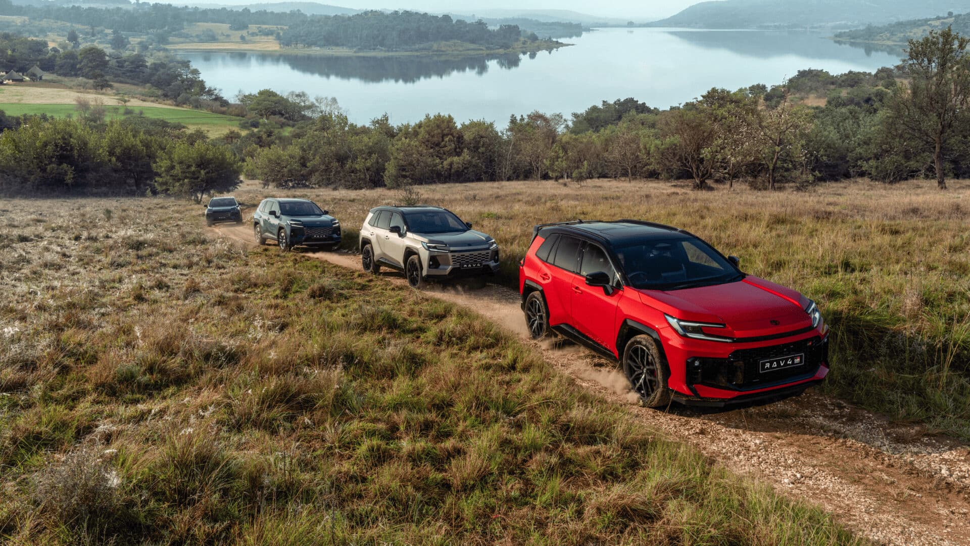 Toyota RAV4 range in the South African landscape